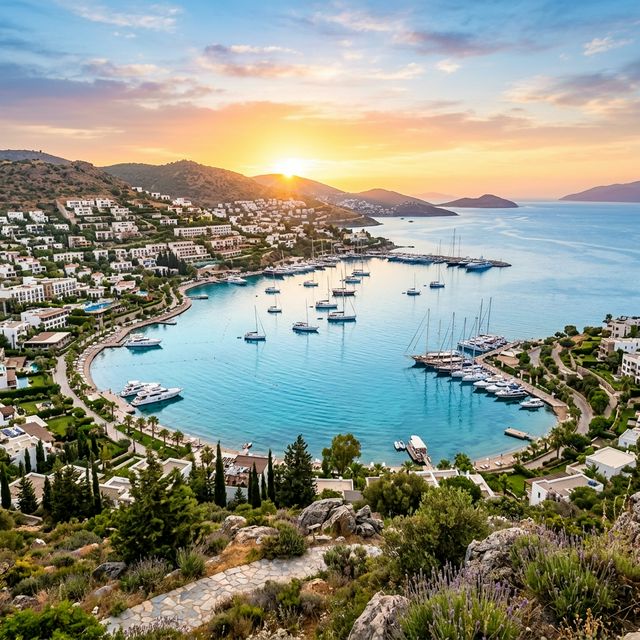 Den Norden einrahmen: Ikonische Ausblicke auf den Sonnenaufgang in Gündoğan