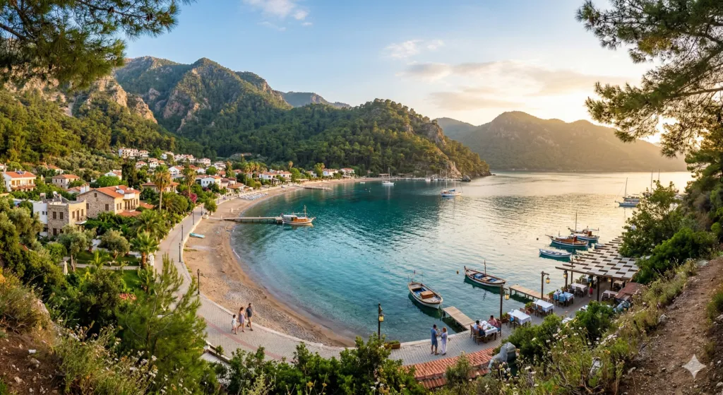 Framing the Bay: Iconic Sunset Views in Turunç Harbor